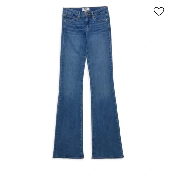 NWOT PAIGE Denim Skyline Boot Women's Blue Flare Jeans, Size 30